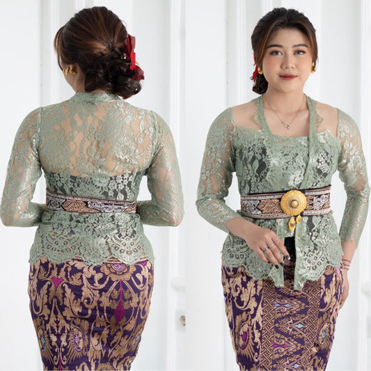 Metallic Tile Brocade Kebaya: Sparkling Details for a Stunning Look, Kebaya Dress, Kebaya Modern, Kebaya Encim, Kebaya