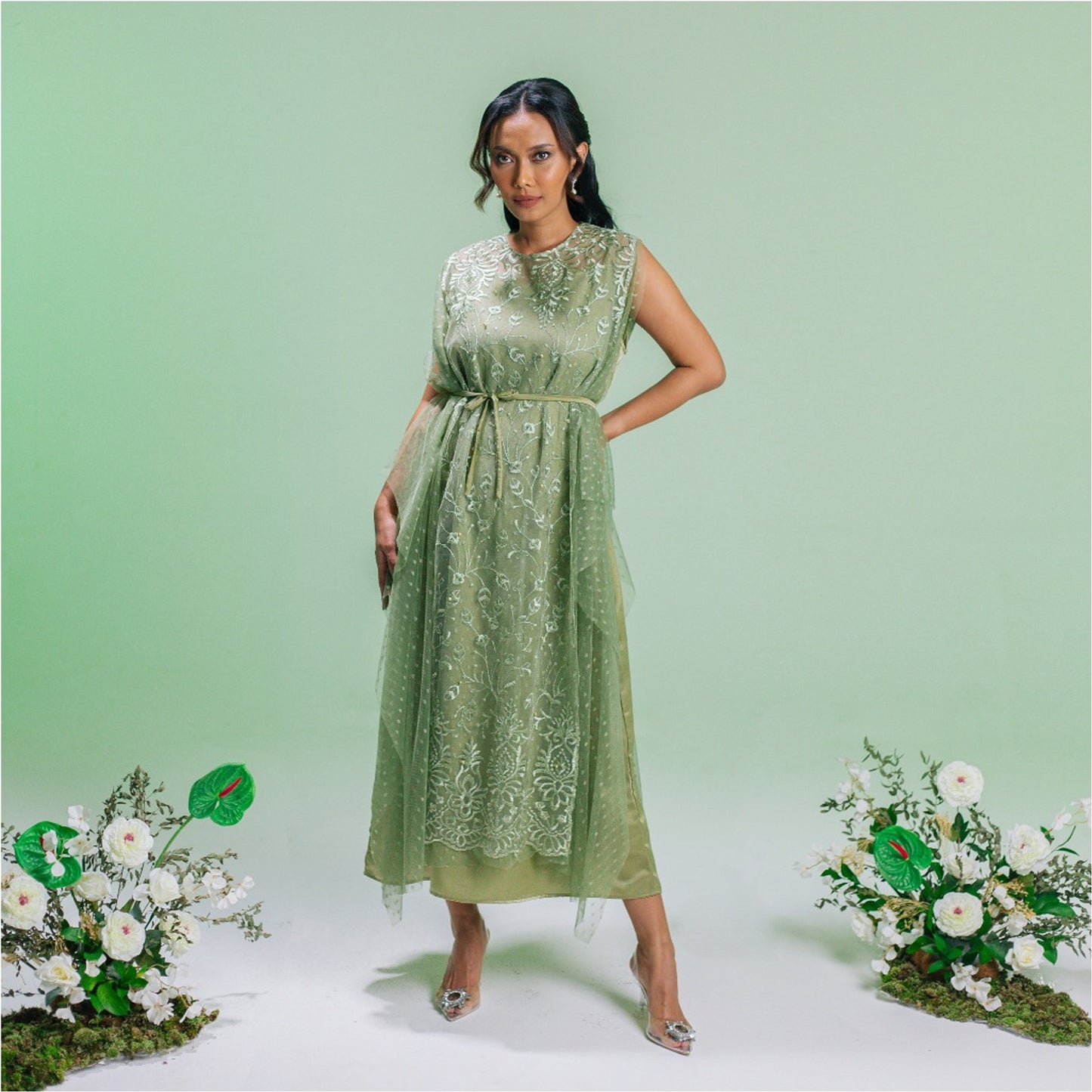 Look Different with a Samada Tulle Dress: Elegant and Stunning for Every Occasion, Women Dress, Women Formal, Gamis, Islamic Dress