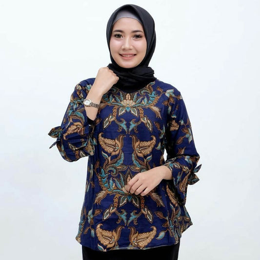 Batik Blouse: Charming Colors and Motifs for Everyday Activities, Women Blouse, Batik Blouse, Blouse For Women, Ethnic Dress, Women Shirt