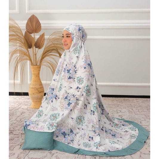 Neueste Mukena: ARUNA Rempel, eine Kombination aus Schönheit und Komfort, muslimisches Gebetsoutfit, Gamis-Kleid, Gebetskleid für Frauen, Jilbab-Kleid
