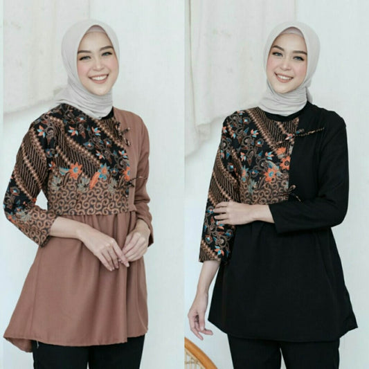 Office Batik Blouse: Top Choice for a Classy Appearance, Women Blouse, Batik Blouse, Blouse For Women, Ethnic Dress, Women Shirt