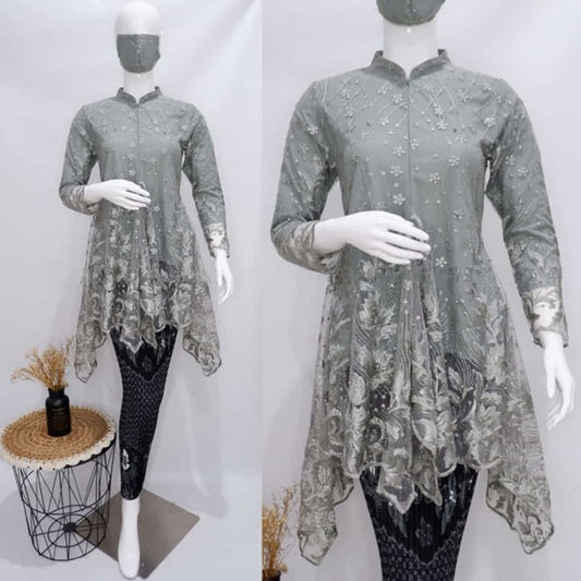 Modern Kebaya: Present kebaya with a modern touch that is in line with current trends, Kebaya Dress, Kebaya Modern, Kebaya Set, Kebaya Encim