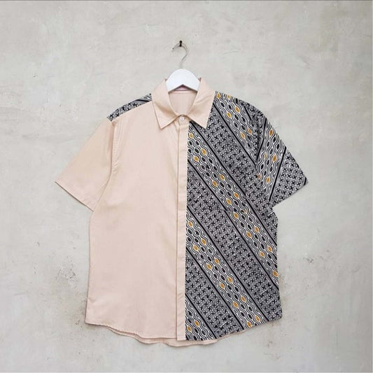 Look Different: Men's Batik Shirt with Charming Elegant Design, Men'S Batik Shirts, Batik Shirts, Batiks, Formal Shirt For Men
