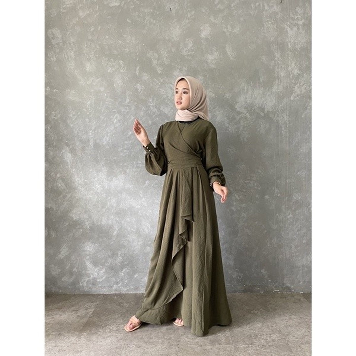 Sada Dress Jumbo: Embrace Modesty with the Muslim Fashion Trends, Islamic Dress, Khimar dress, Muslim Dress, Islamic Dress, Women Dress