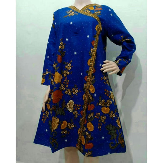 De schoonheid van batik: dames jumbo jurk batik tuniek voor een karakterlook, etnische jurk, damesjurk, damesformeel, damesblouse