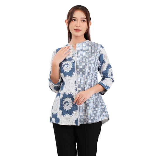 Batik Beauty with a Modern Touch: Dapel Motif Women's Clothes for Different Looks, Batik Dress, Batik, Boho Dress, Ethnic Dress,Women Dress