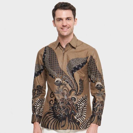 Vendra Black Batik Shirt: A Contemporary Approach to Traditional Clothing, Stylish Men, Men Batik, Batik, Batik Shirt, Formal Shirt For Men