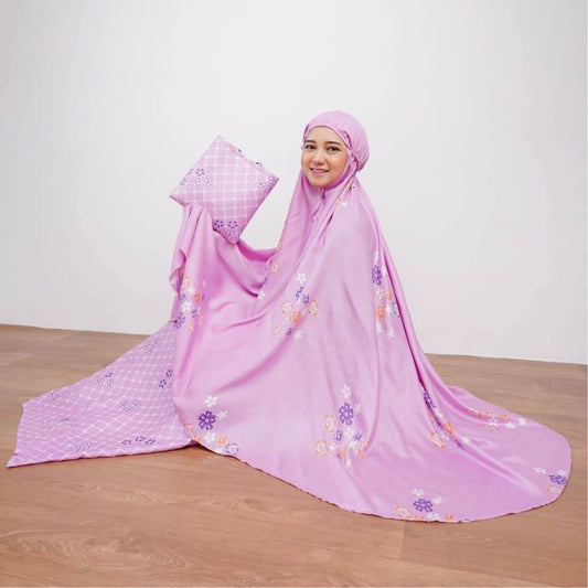 Bali Rayon Mukena für Erwachsene – eine bequeme Wahl für den Gottesdienst, Gebetskleid für Frauen, Gebetskleid für Muslime, muslimisches Gebetsoutfit, Spieler-Set