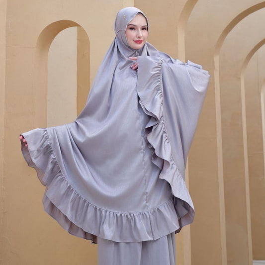 Afsha Mukena 2in1 Pandora - Exclusive for Memorable Worship, Prayer dress women, Prayer Dress for muslim, Muslim prayer outfit