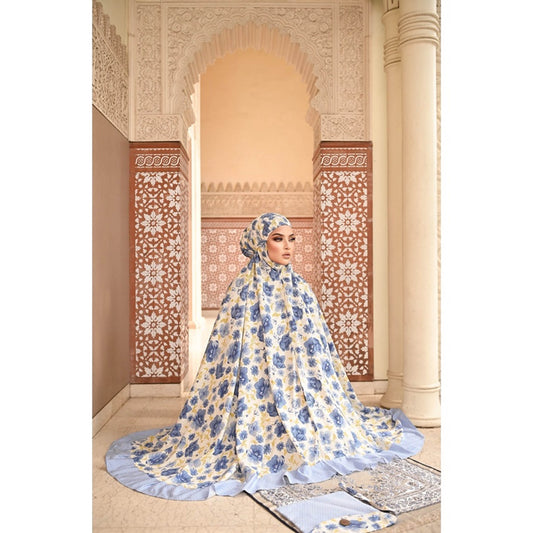 Nieuwste Super Jumbo Premium Mukena: AZURA Rempel, prachtige details, islamitische gebedsoutfit, Gamis-jurk, gebedsjurk dames, Jilbab-jurk 