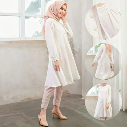 Elegance Unveiled The Maryani Long Tunic, Islamic Dress, Caftan Dress, Burqa Dress, Muslim Dress