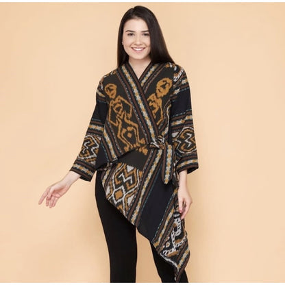 Women's Woven Kimono Dress 'Asyifa'