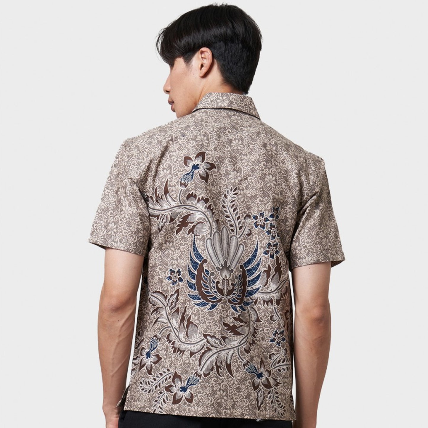 Modern Comfort: Hira Olive Regfit Batik Shirt for Casual Cool, Stylish Men, Men Batik, Batik, Shirt, Batik Shirt, Formal Shirt For Men