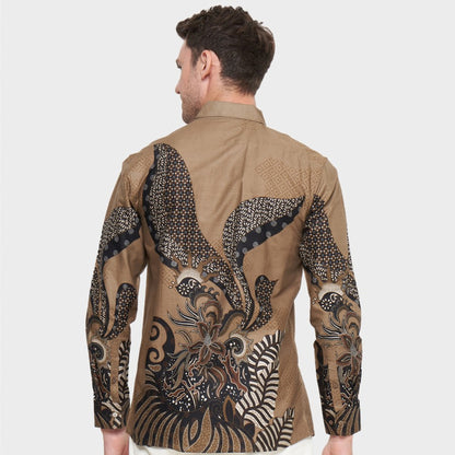 Vendra Black Batik Shirt: A Contemporary Approach to Traditional Clothing, Stylish Men, Men Batik, Batik, Batik Shirt, Formal Shirt For Men