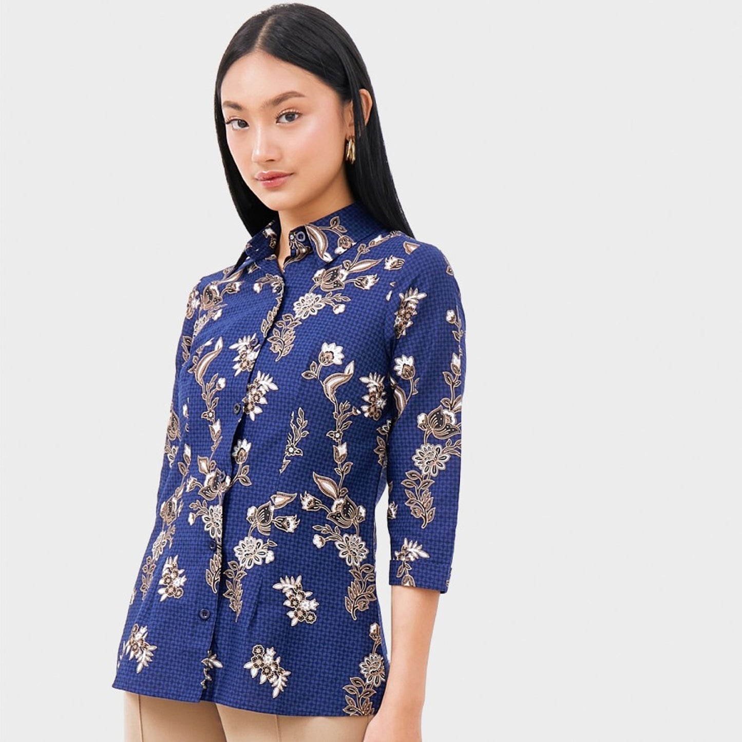 Verfijnde stijl: Batik's Vistara damesblouse voor de modebewuste, batikjurk, batik, boho-jurk, etnische jurk, damesjurk