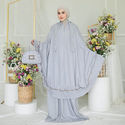 3in1 Adult Mukena: A Unique Touch for High Quality Worship, Muslim prayer outfit, Gamis dress, Prayer dress women, Jilbab dress