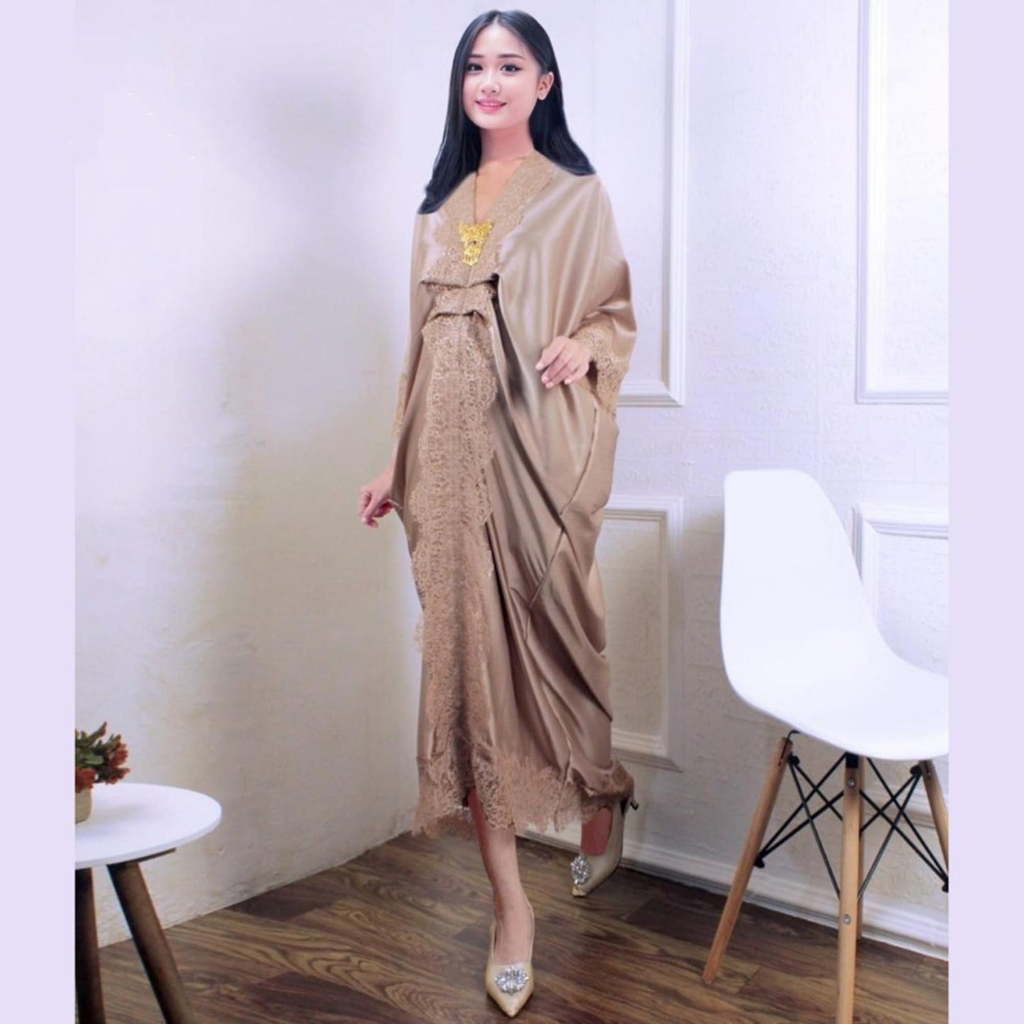 Naura Kaftan - Modern and Elegant Blend for Classy Women, Kebaya Dress, Kebaya Modern, Kebaya Set, Kebaya Encim