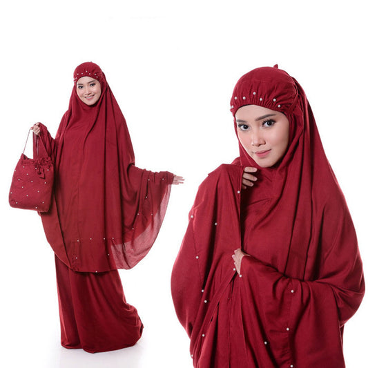 Worship Comfortably: Tazkia Traveling Adult Mukena, Muslim prayer dress, Hijab dress, Jilbab dres, Gamis dress, Prayer dress women