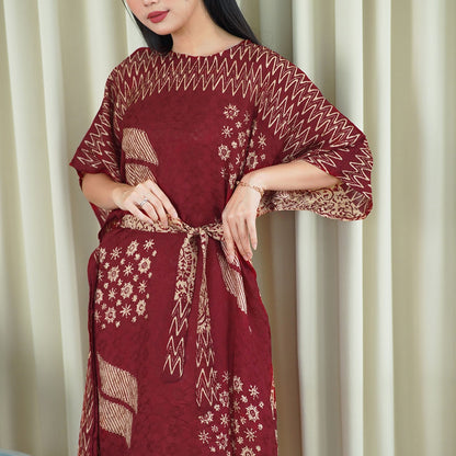 The Elegance of Premium Viscose Batik for a Classy Appearance, Batik Dress, Batik, Boho Dress, Ethnic Dress, Kaftan Batik, Dress,Women Dress