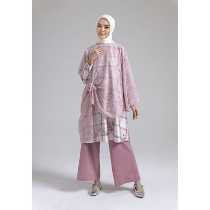 Chic and Comfortable: Malisse Set Tunic from Ria Miranda, Batik Dress, Batik, Boho Dress, Ethnic Dress, Kaftan Batik, Dress, Women Dress