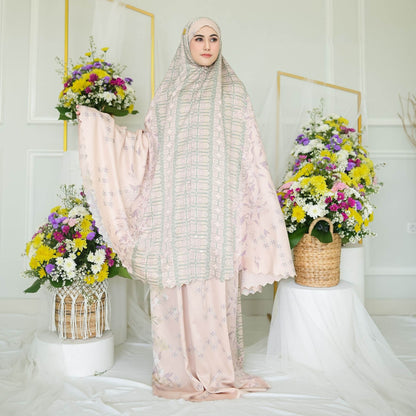 Mukena Premium: Dewasa Silk 3in1 Hanum Series untuk Ibadah yang Mewah, Gamis dress, Prayer dress women Prayer Set, Prayer Dress for muslim