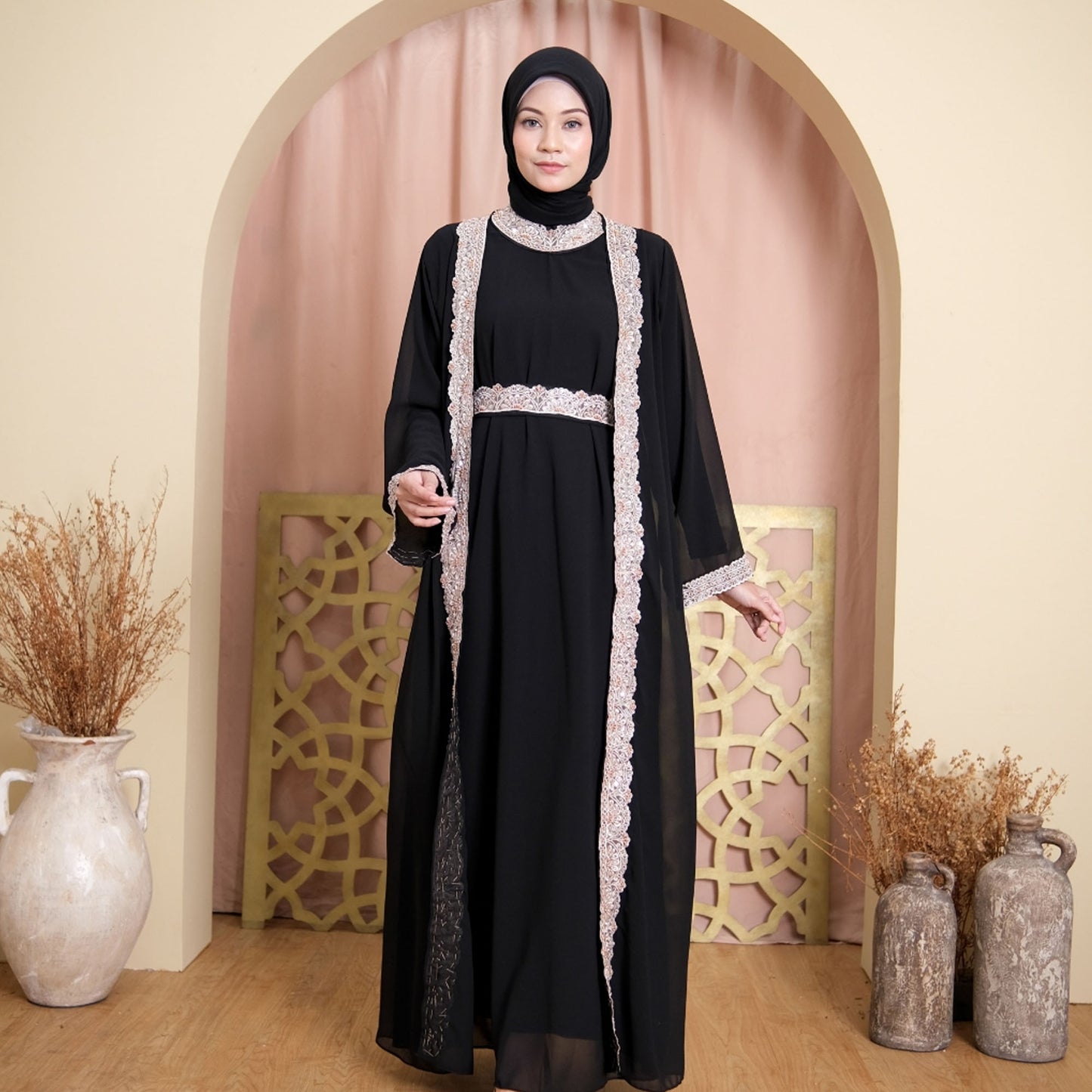 Kaftan Aura Outer Premium: The Charm of Classy Kaftan Elegance, Batik Dress, Batik, Boho Dress, Ethnic Dress, Kaftan Batik, Women Dress