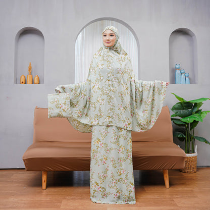 Adult Bali Mukena - Beauty of Design and Comfort in Worship, Prayer dress women Prayer Set, Prayer Dress for muslim, Muslim prayer outfit