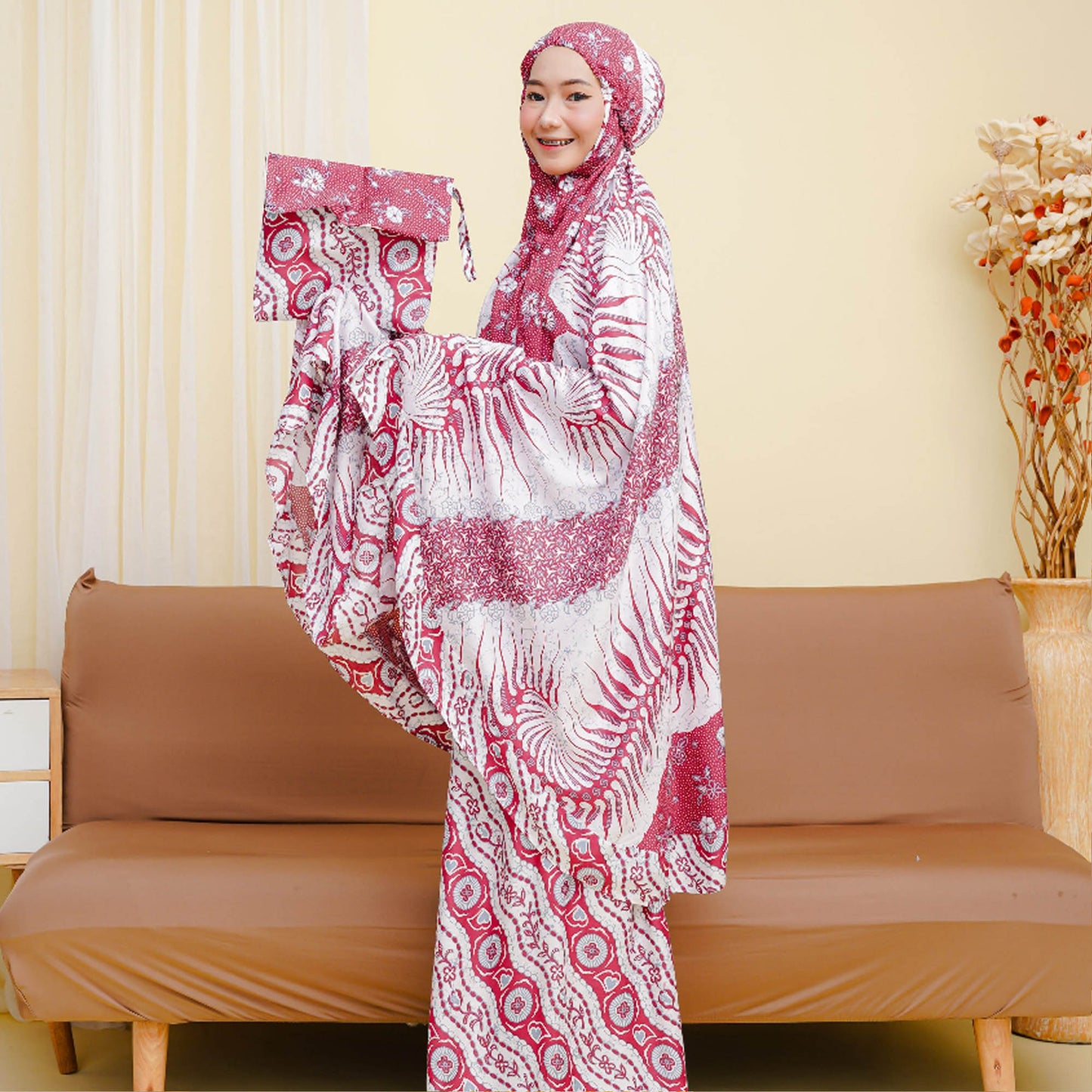 Quality Worship with a Premium Touch SIENNA Bali Mukena, Prayer dress women Prayer Set, Prayer Dress for muslim, Muslim prayer outfit