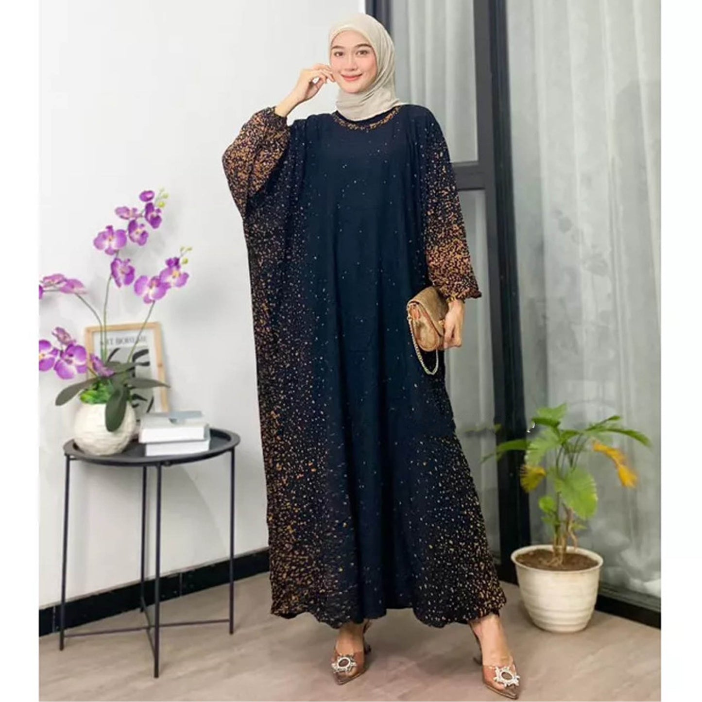 Contemporary Fashion for Women, Kaftan Dress Batik Long Kaftan for an Elegant Appearance, Boho Dress, Women Dress, Women Formal, Tunik Dress