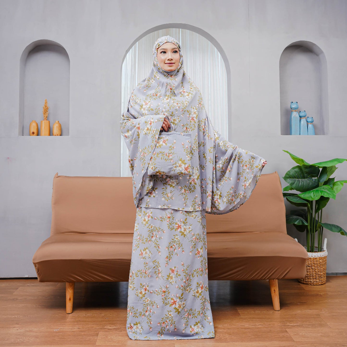 Bali Mukena für Erwachsene – Schönheit des Designs und Komfort im Gottesdienst, Gebetskleid für Frauen, Gebetsset, Gebetskleid für Muslime, muslimisches Gebetsoutfit