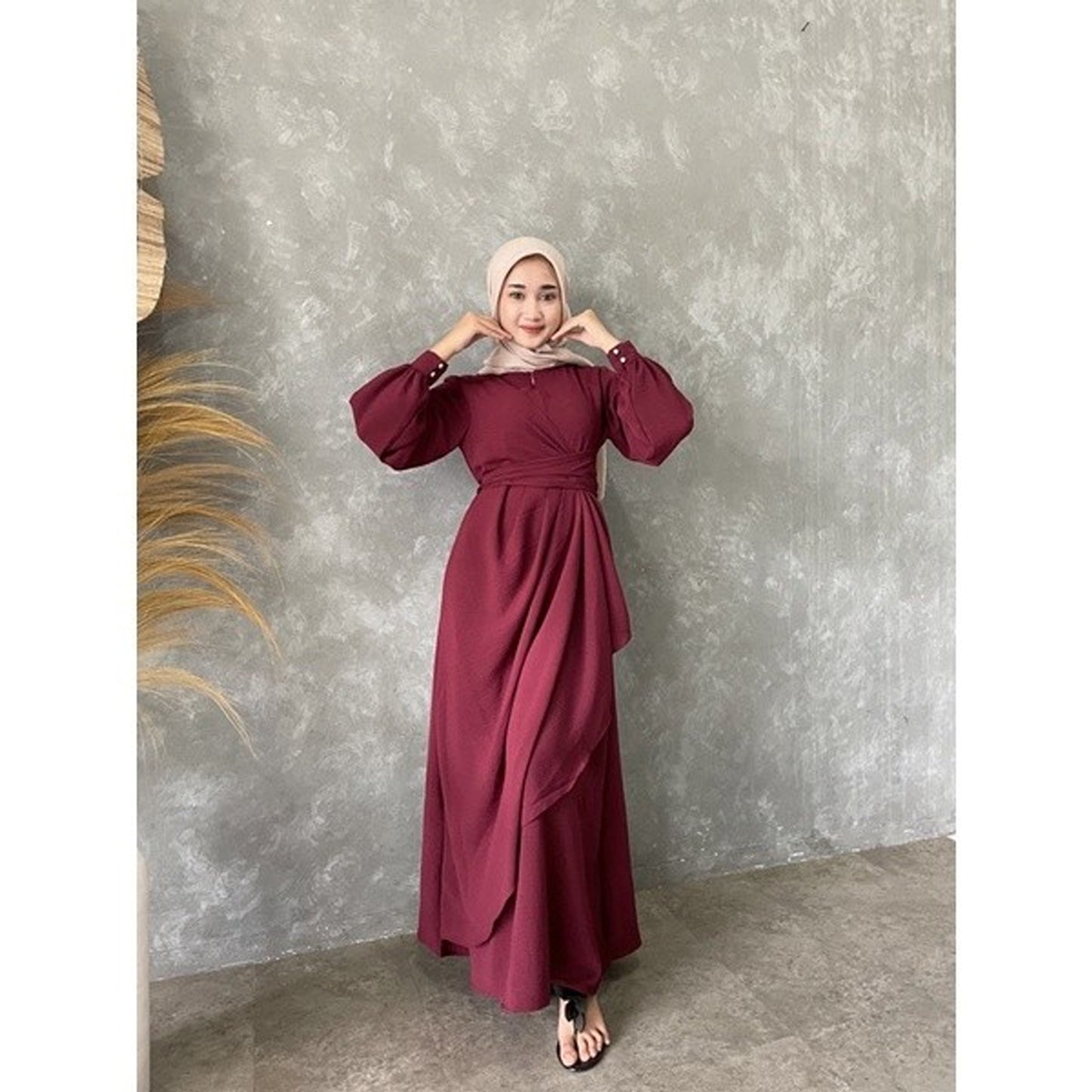 Sada Dress Jumbo: Embrace Modesty with the Muslim Fashion Trends, Islamic Dress, Khimar dress, Muslim Dress, Islamic Dress, Women Dress