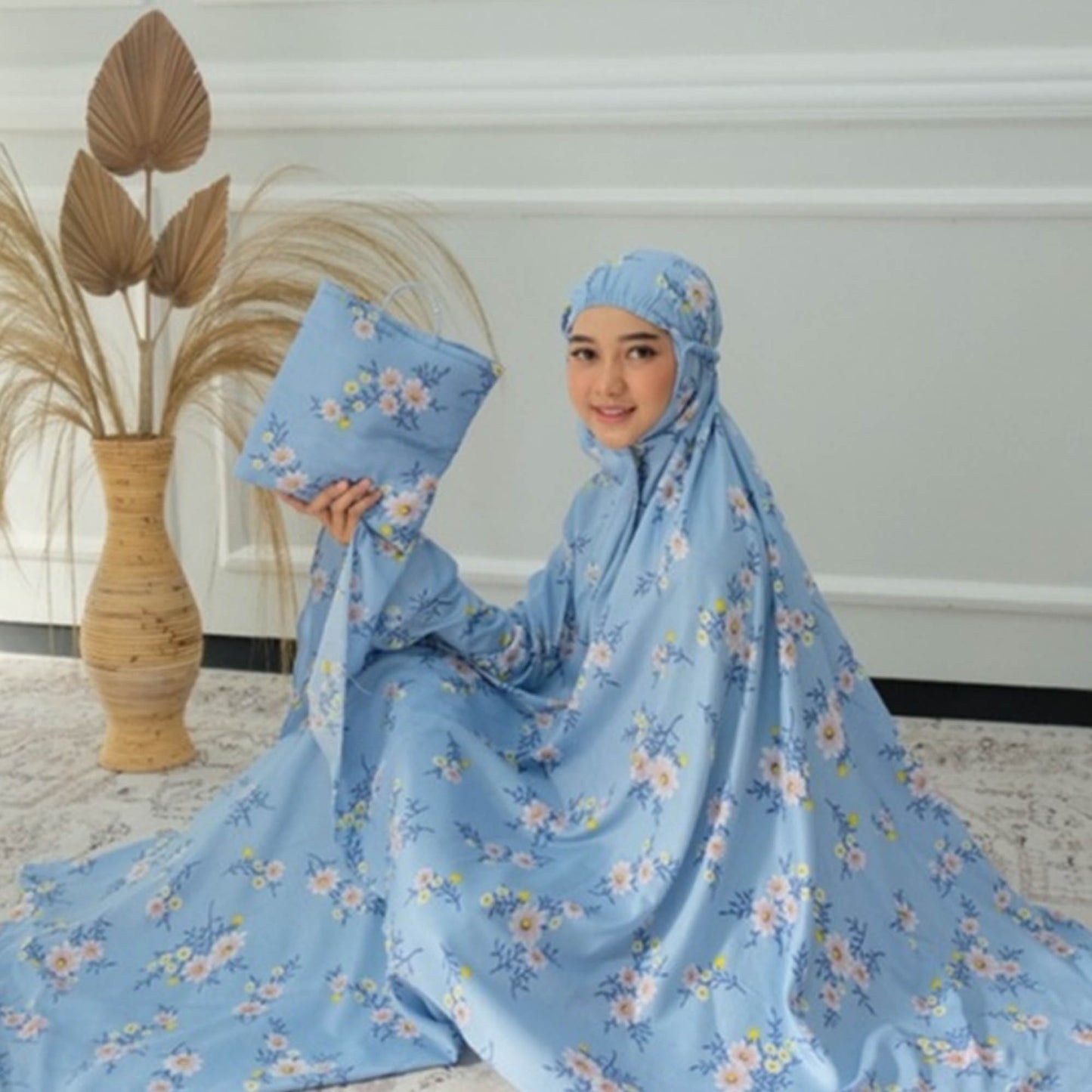 Elegance and Comfort: Anami Premium Rayon Adult Bali Mukena, Muslim prayer outfit, Gamis dress, Prayer dress women, Jilbab dress