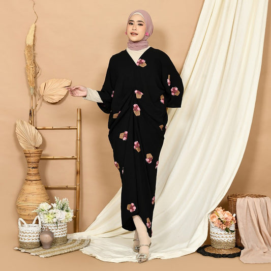 Radiant Elegance Mybamus Farah Kaftan Dress, Caftan, Gamis, Islamic Dress, Caftan Dress