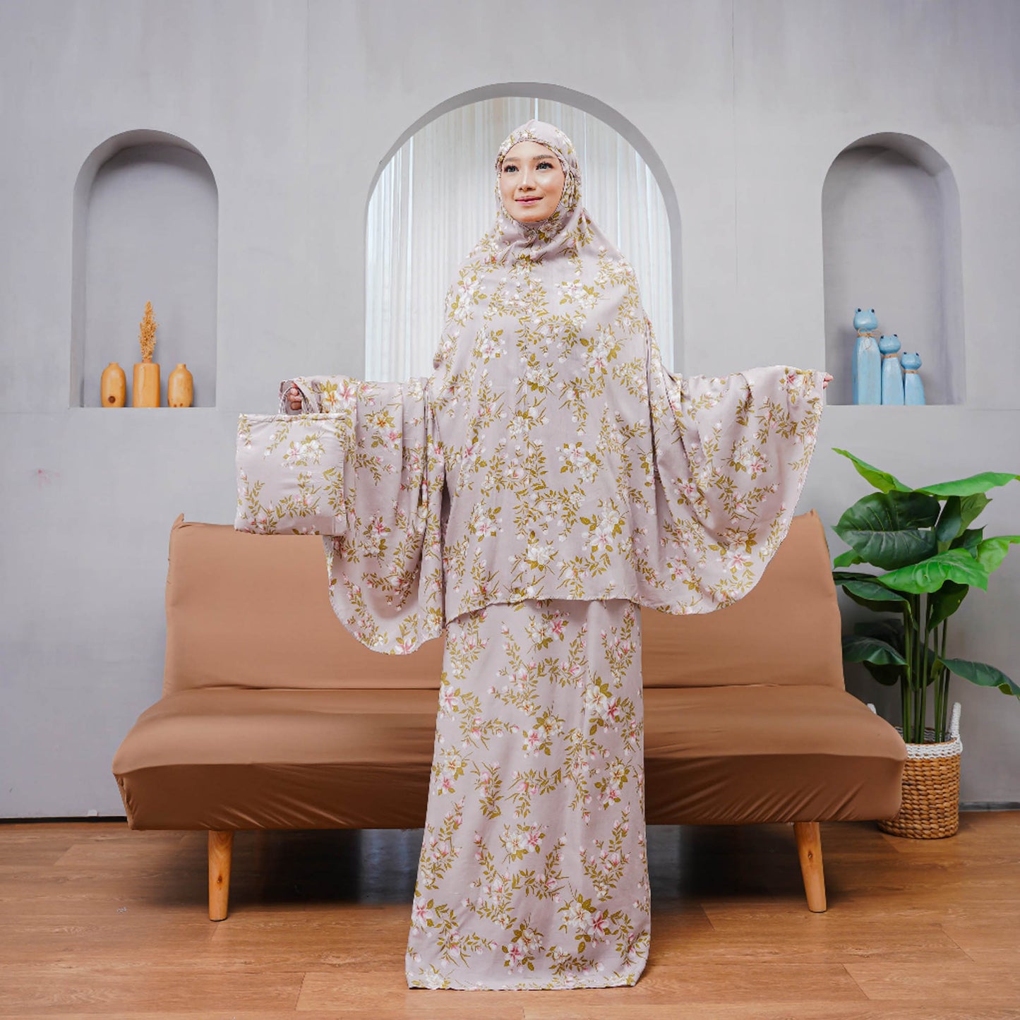 Adult Bali Mukena - Beauty of Design and Comfort in Worship, Prayer dress women Prayer Set, Prayer Dress for muslim, Muslim prayer outfit