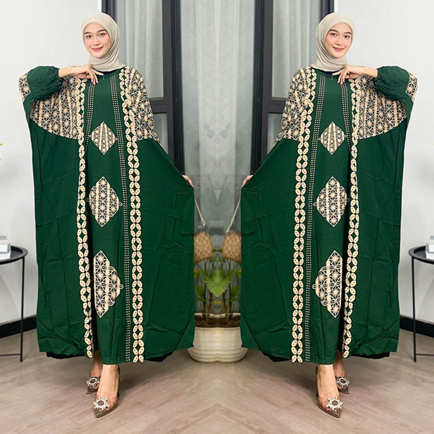 Stylish Kaftan Abaya Dress - Contemporary Design for Muslim Women, Boho Dress, Ethnic Dress, Women Dress, Women Formal
