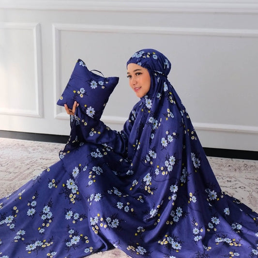 Eleganz und Komfort: Anami Premium Rayon Bali Mukena für Erwachsene, muslimisches Gebetsoutfit, Gamis-Kleid, Gebetskleid für Frauen, Jilbab-Kleid