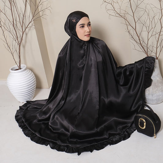 Adult Mukena Luxury Silk Premium 2in1 Canza Series Muslim Prayer Dress