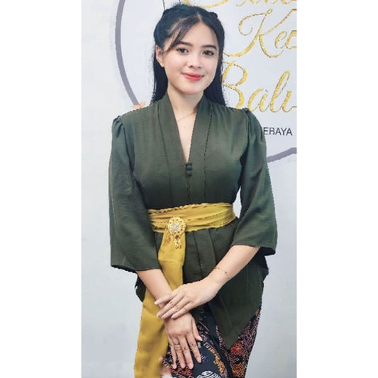 Kringkel Lonceng Setelan Kebaya Dress Mewah with Elegant Long Top for Women