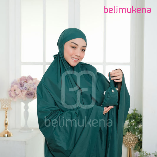 Korean Premium Parachute Mini Mukena 3in1 Travel Ayana Muslim Prayer Dress