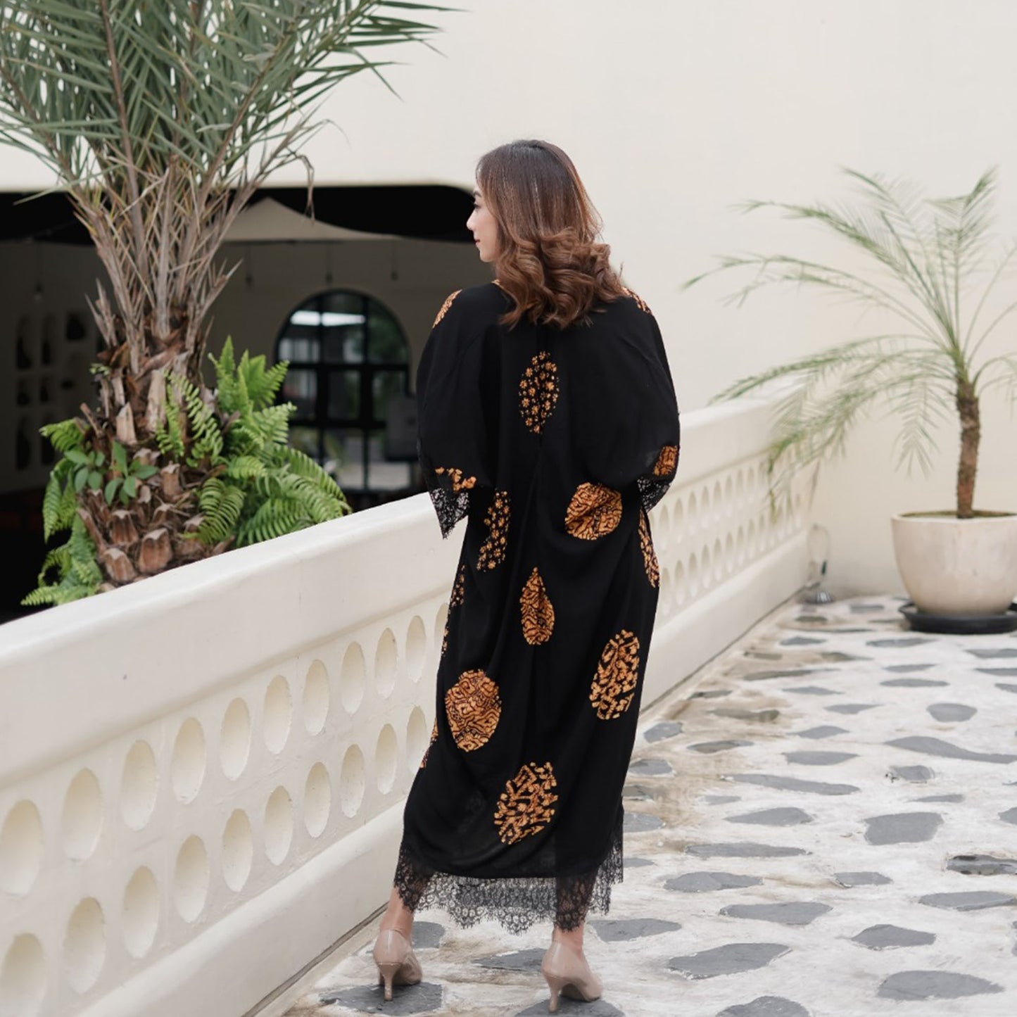 Arini Salampad Kaftan Batik Paris Premium High Quality Batik Dress