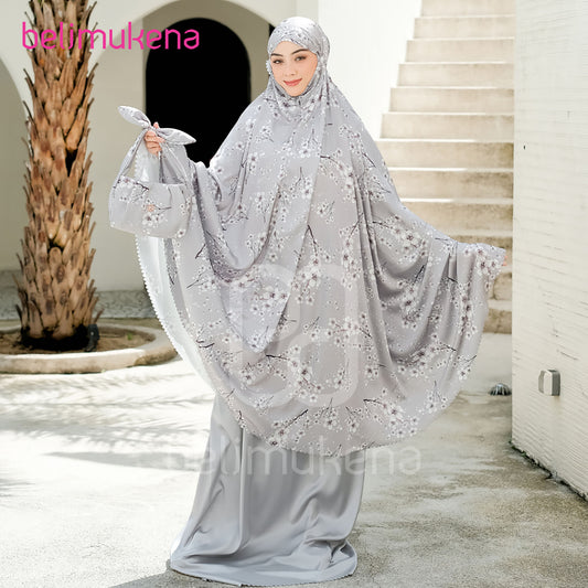 Mukena Adult 2in1 Silk Premium Jasmine Tya Ariestya Muslim Prayer Dress