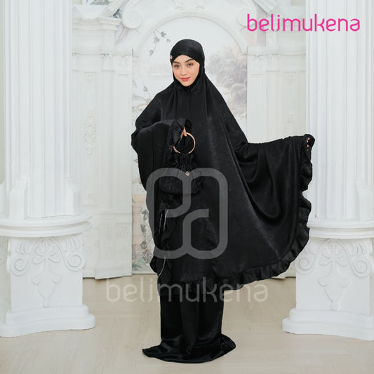 Louvre Premium Silk 3in1 Adult Mukena Muslim Prayer Dress