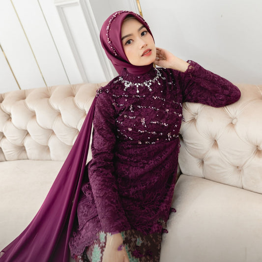 Aretha Kebaya Premium Elegant Formal Wear for Muslimah Perfect