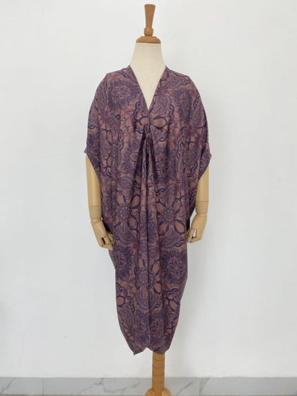 Indonesien Prada Damen-Kaftan-Kleid, Batik, Büro-Anlass