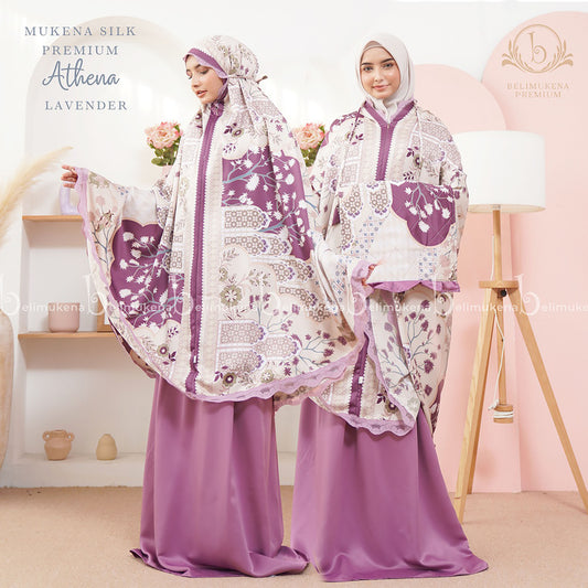 Mukena Silk Premium 2in1 Athena Muslim Prayer Dress