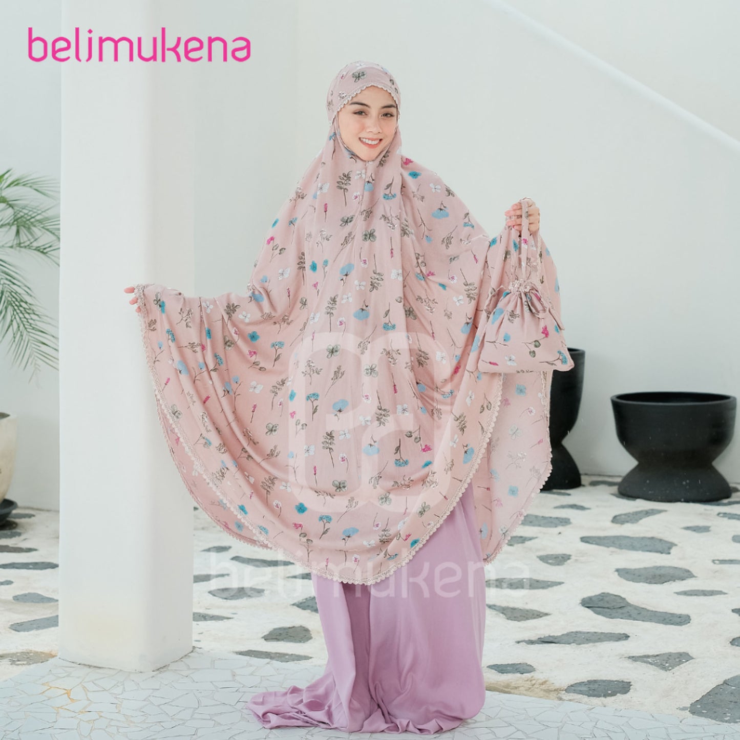 Bianca 3in1 Rayon Adult Mukena Muslim Prayer Dress