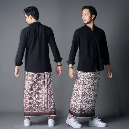 Adult Men's Batik Sarong with Laseman Motif Batik Sarong