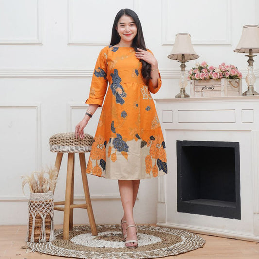 Mazaya Modern Batik Dress Perfect