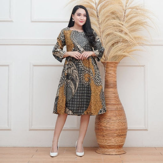 Elegant Batik Party Dress Perfect for Special Occasions