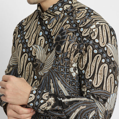 Elevate Your Style with Carlos Moreno's Aradhana Batik Shirt